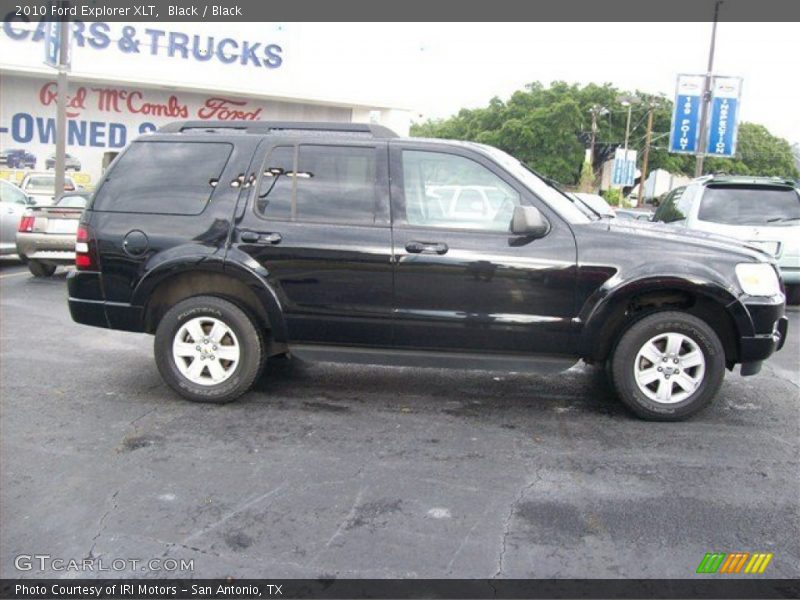 Black / Black 2010 Ford Explorer XLT