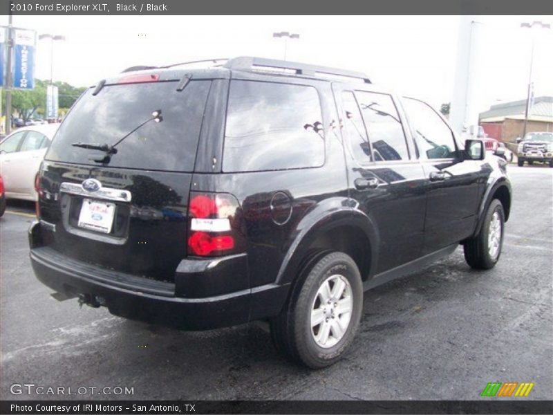 Black / Black 2010 Ford Explorer XLT