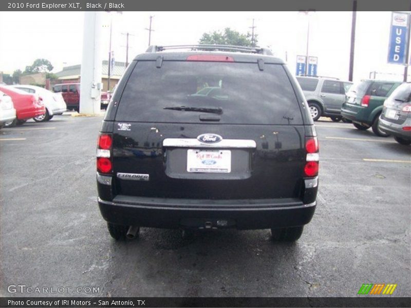 Black / Black 2010 Ford Explorer XLT