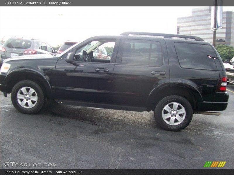 Black / Black 2010 Ford Explorer XLT