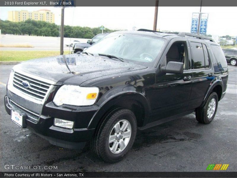 Black / Black 2010 Ford Explorer XLT