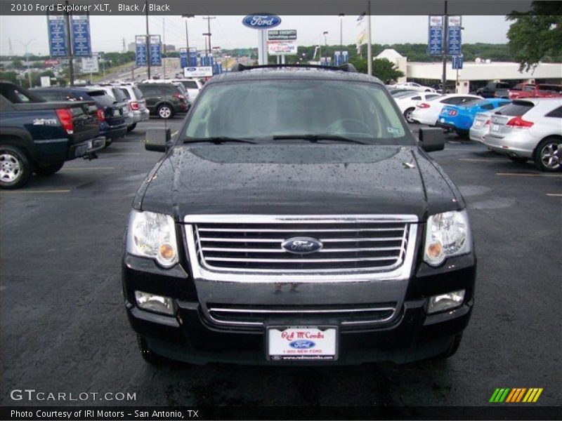 Black / Black 2010 Ford Explorer XLT