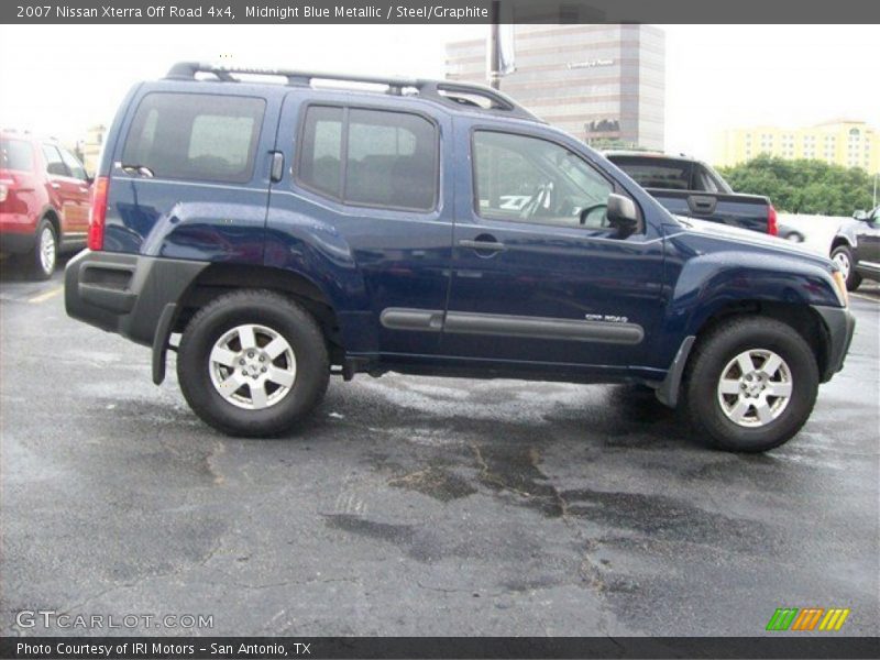 Midnight Blue Metallic / Steel/Graphite 2007 Nissan Xterra Off Road 4x4