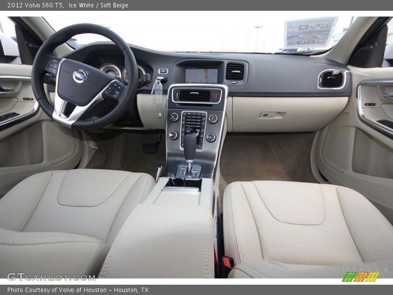 Ice White / Soft Beige 2012 Volvo S60 T5