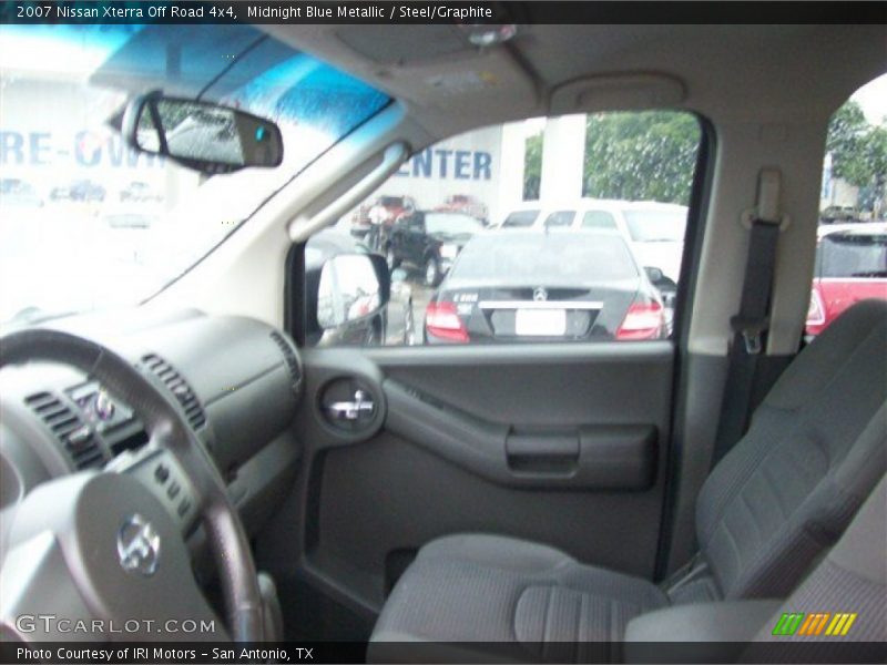 Midnight Blue Metallic / Steel/Graphite 2007 Nissan Xterra Off Road 4x4