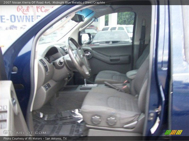 Midnight Blue Metallic / Steel/Graphite 2007 Nissan Xterra Off Road 4x4