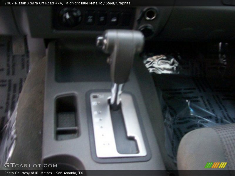 Midnight Blue Metallic / Steel/Graphite 2007 Nissan Xterra Off Road 4x4