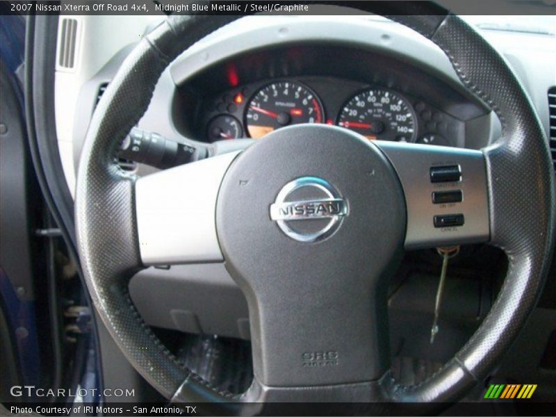 Midnight Blue Metallic / Steel/Graphite 2007 Nissan Xterra Off Road 4x4
