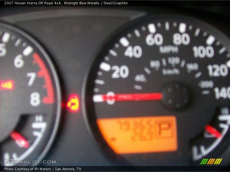 Midnight Blue Metallic / Steel/Graphite 2007 Nissan Xterra Off Road 4x4