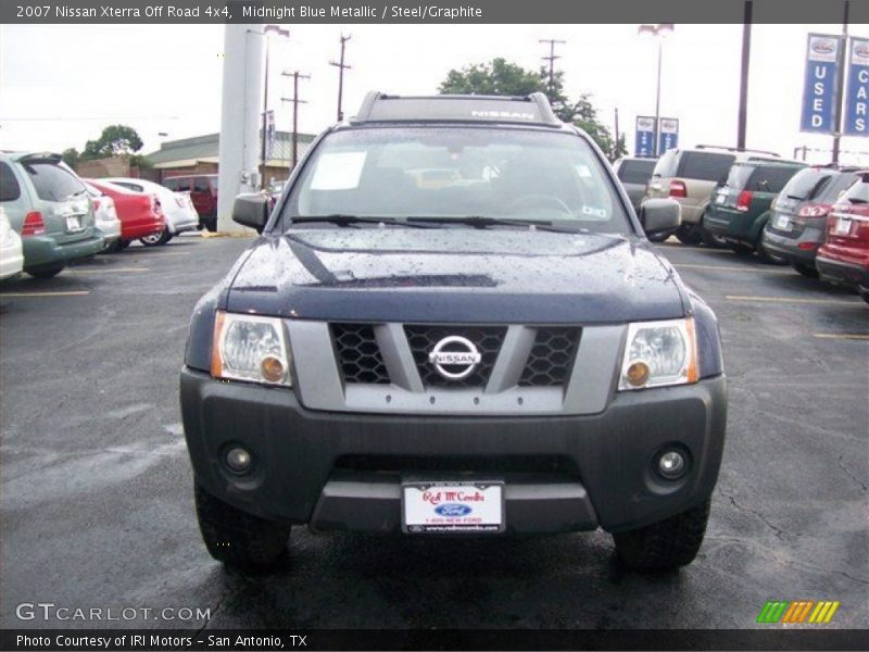 Midnight Blue Metallic / Steel/Graphite 2007 Nissan Xterra Off Road 4x4