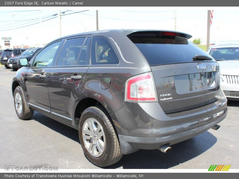 Carbon Metallic / Camel 2007 Ford Edge SE