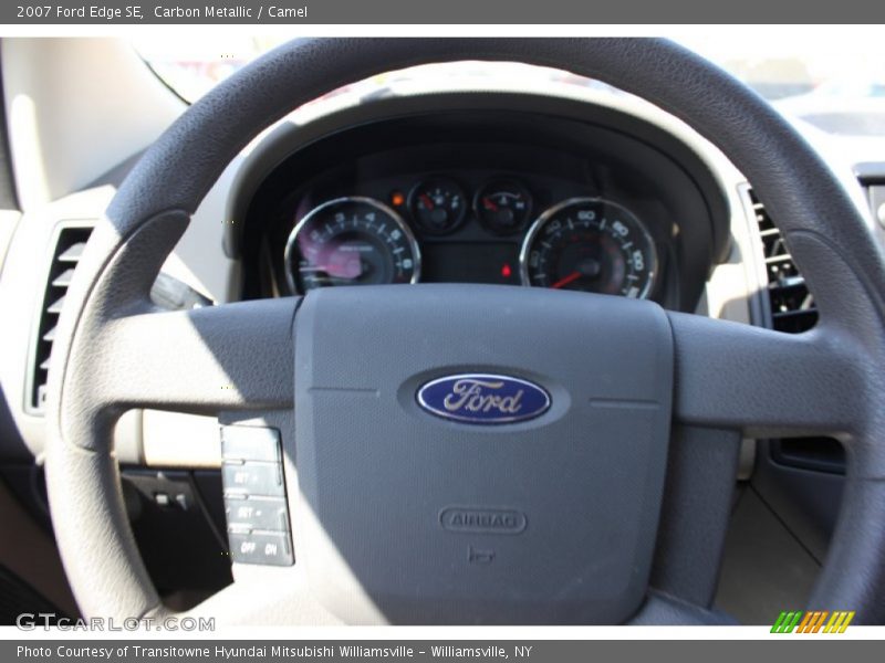 Carbon Metallic / Camel 2007 Ford Edge SE