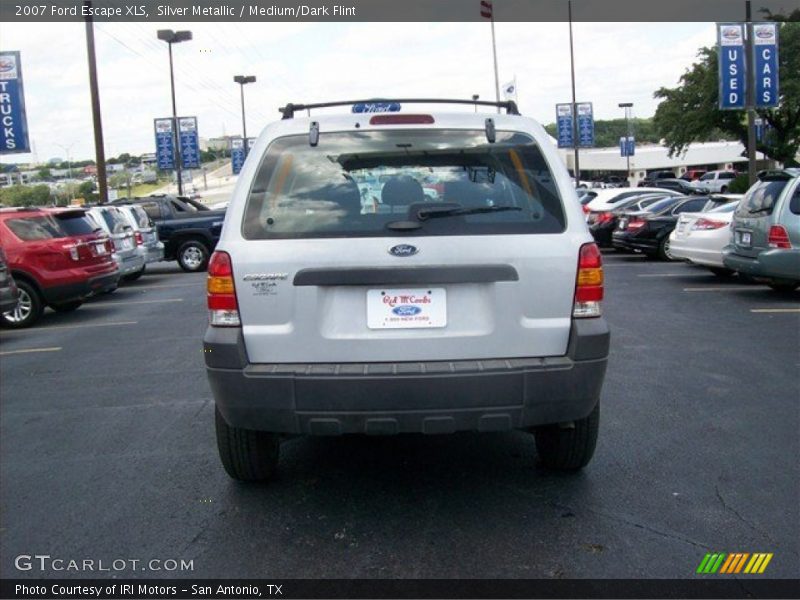 Silver Metallic / Medium/Dark Flint 2007 Ford Escape XLS