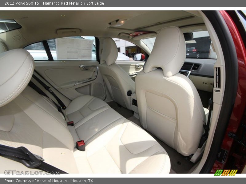 Flamenco Red Metallic / Soft Beige 2012 Volvo S60 T5