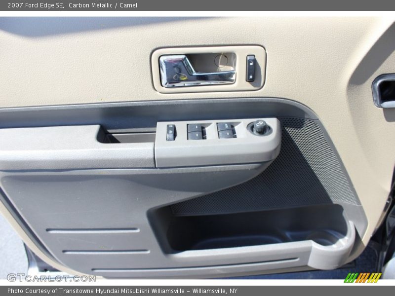 Carbon Metallic / Camel 2007 Ford Edge SE