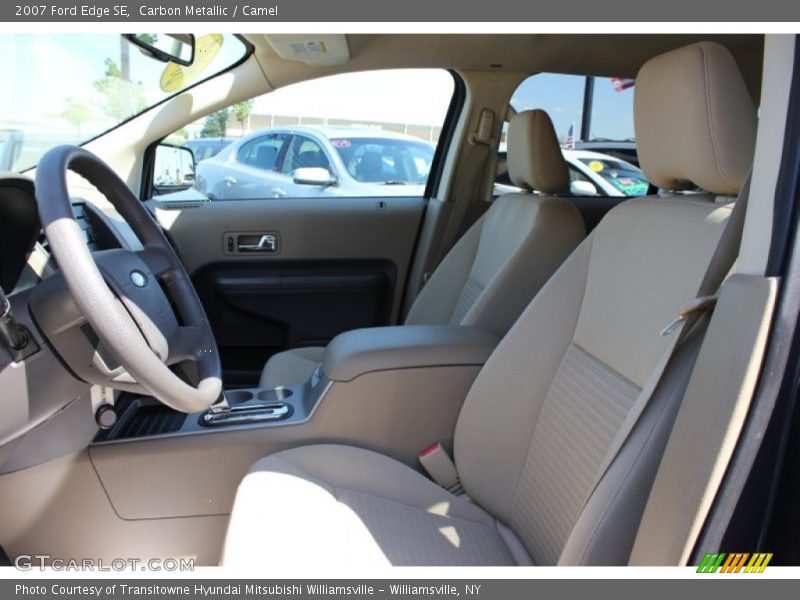 Carbon Metallic / Camel 2007 Ford Edge SE