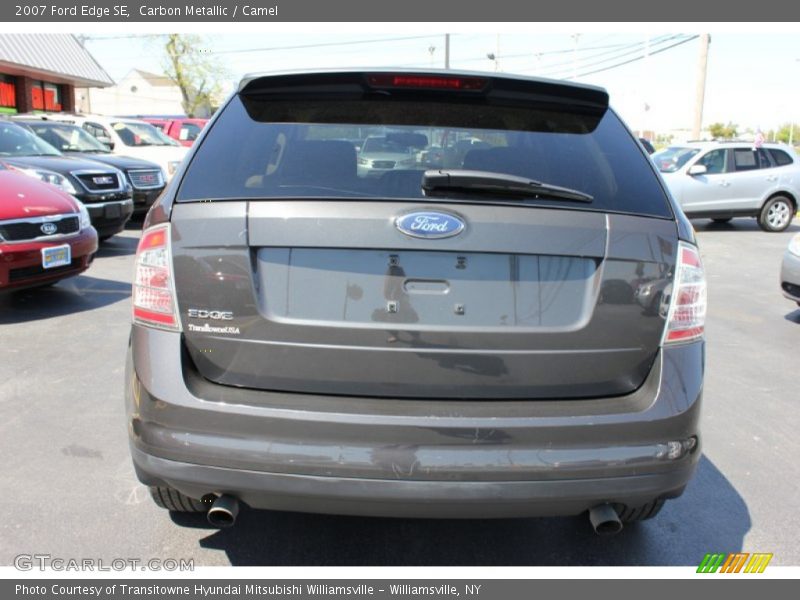 Carbon Metallic / Camel 2007 Ford Edge SE