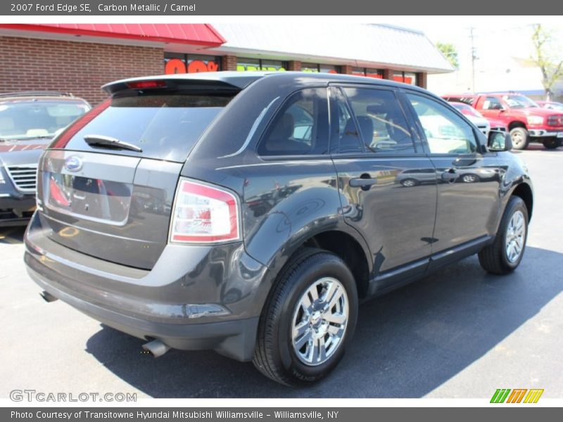 Carbon Metallic / Camel 2007 Ford Edge SE