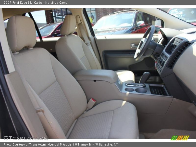 Carbon Metallic / Camel 2007 Ford Edge SE