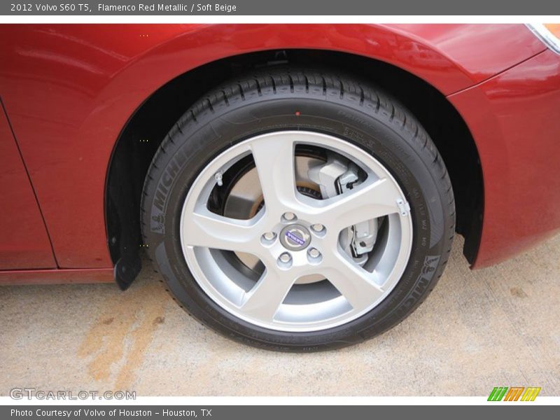 Flamenco Red Metallic / Soft Beige 2012 Volvo S60 T5