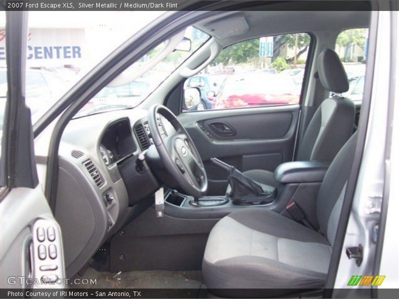Silver Metallic / Medium/Dark Flint 2007 Ford Escape XLS