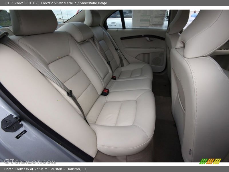 Electric Silver Metallic / Sandstone Beige 2012 Volvo S80 3.2