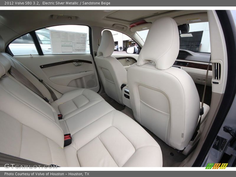 Electric Silver Metallic / Sandstone Beige 2012 Volvo S80 3.2