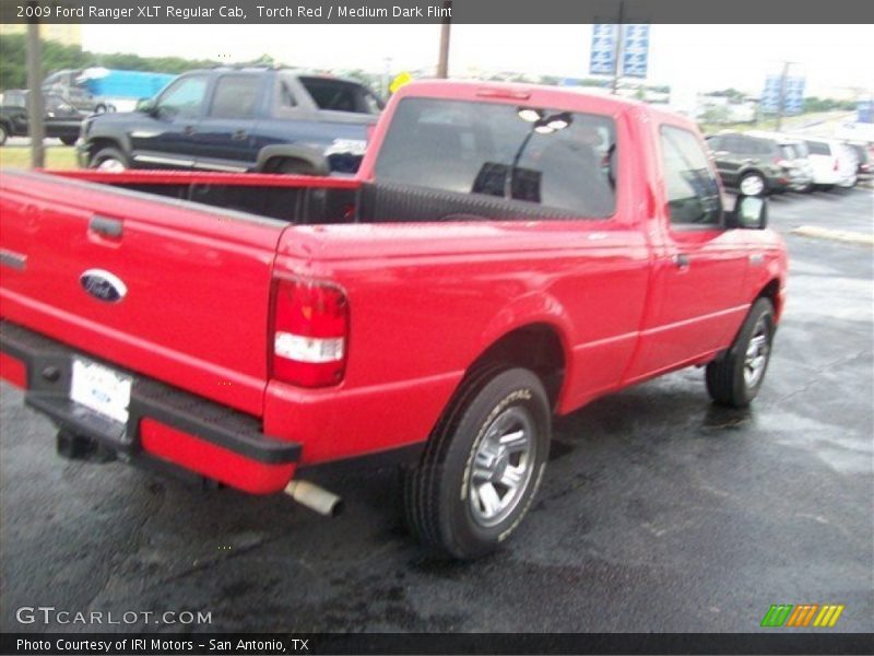 Torch Red / Medium Dark Flint 2009 Ford Ranger XLT Regular Cab