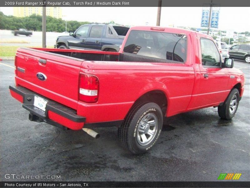 Torch Red / Medium Dark Flint 2009 Ford Ranger XLT Regular Cab