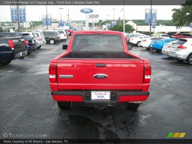 Torch Red / Medium Dark Flint 2009 Ford Ranger XLT Regular Cab
