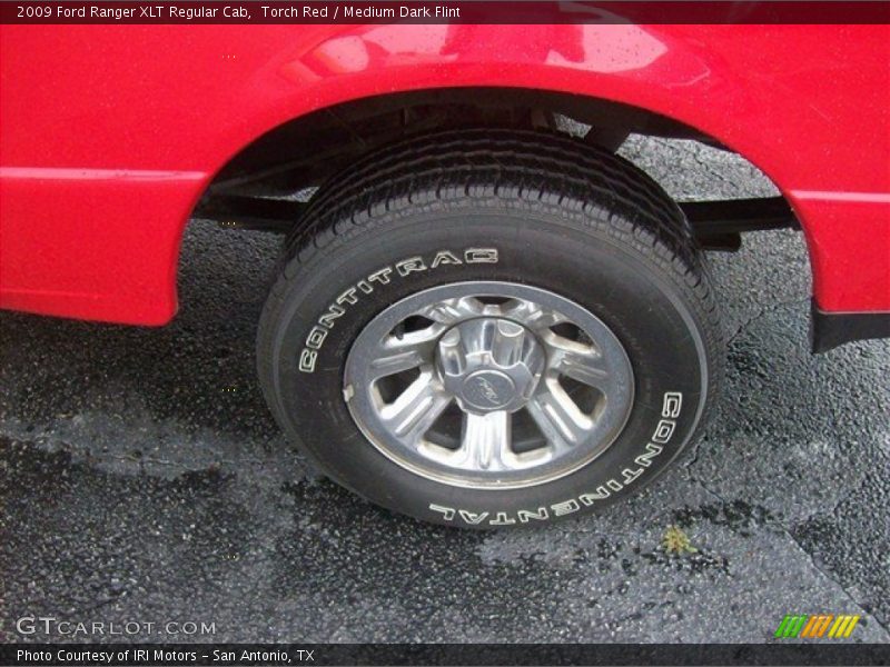 Torch Red / Medium Dark Flint 2009 Ford Ranger XLT Regular Cab