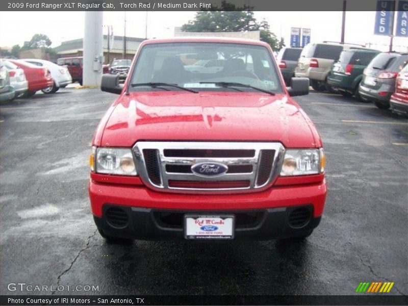 Torch Red / Medium Dark Flint 2009 Ford Ranger XLT Regular Cab