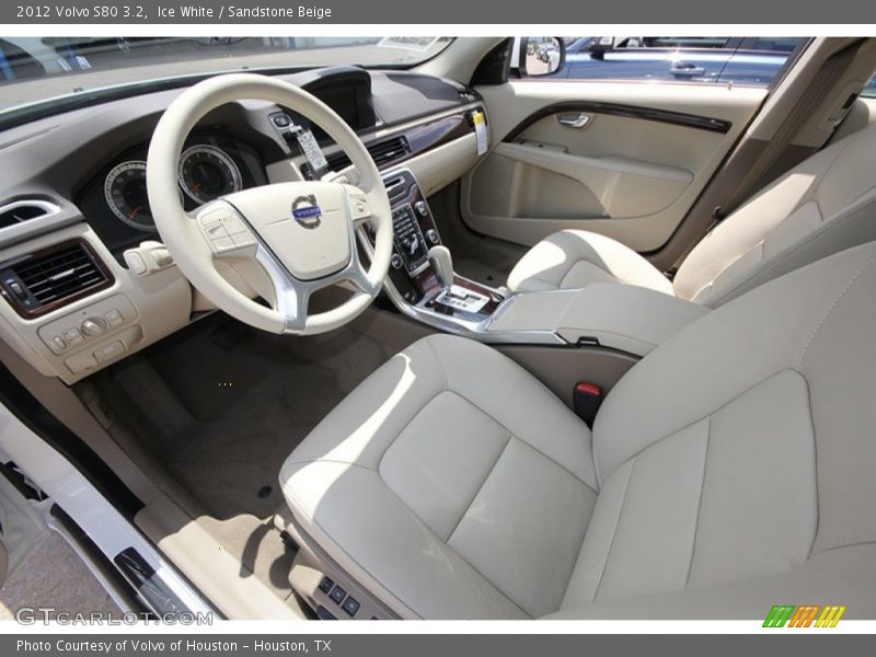 Ice White / Sandstone Beige 2012 Volvo S80 3.2