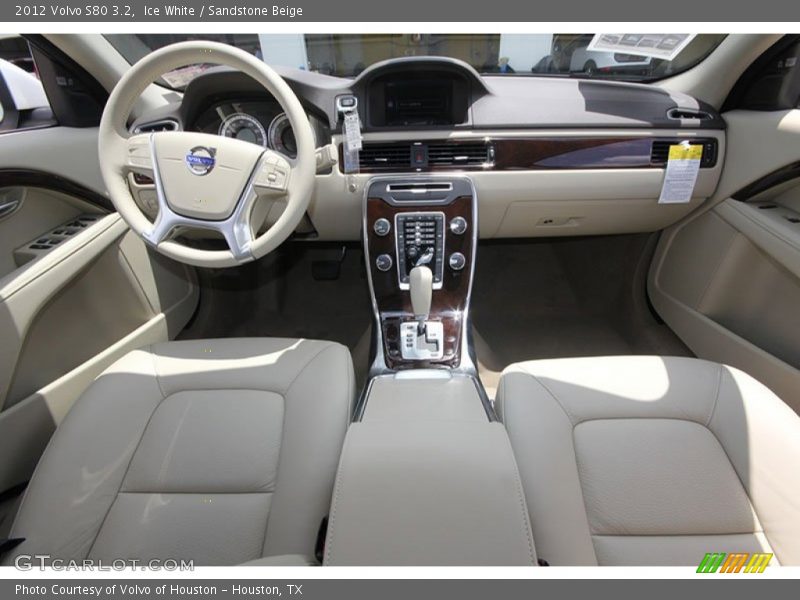 Ice White / Sandstone Beige 2012 Volvo S80 3.2