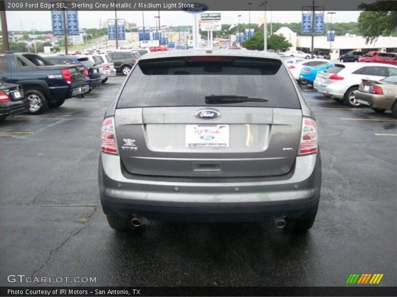 Sterling Grey Metallic / Medium Light Stone 2009 Ford Edge SEL