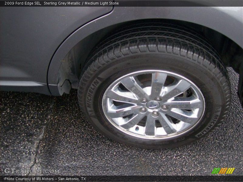 Sterling Grey Metallic / Medium Light Stone 2009 Ford Edge SEL