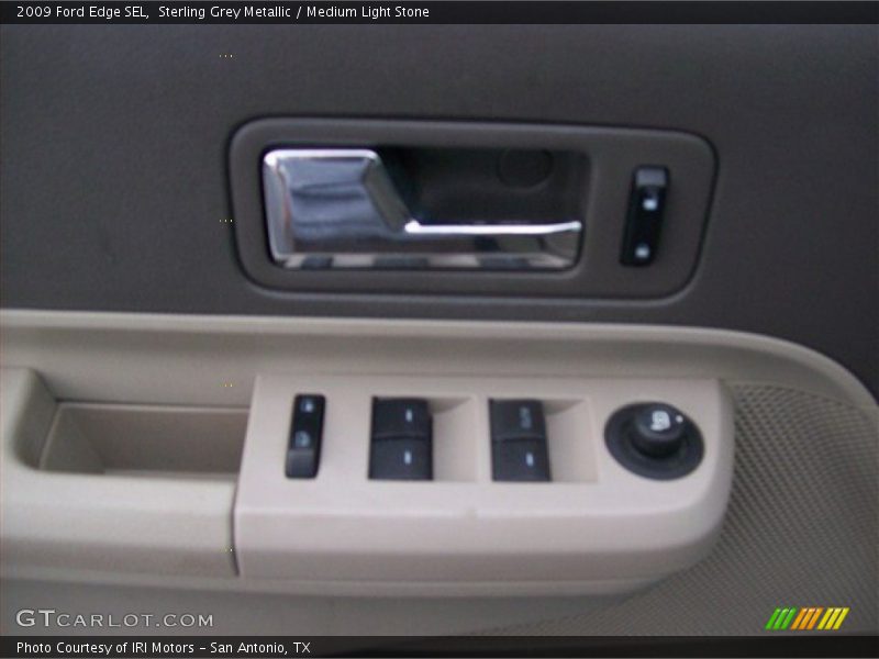 Sterling Grey Metallic / Medium Light Stone 2009 Ford Edge SEL