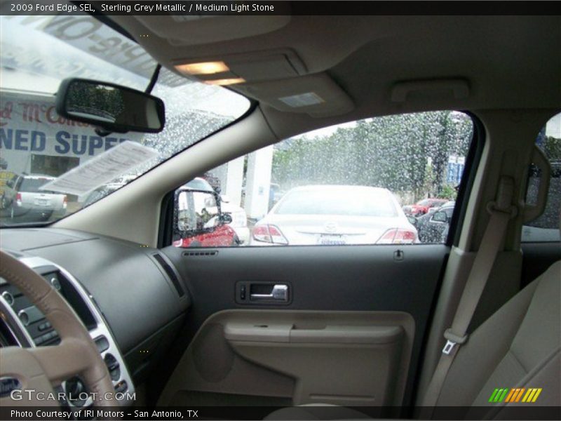 Sterling Grey Metallic / Medium Light Stone 2009 Ford Edge SEL