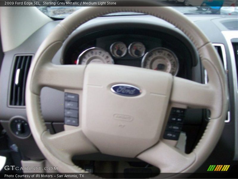 Sterling Grey Metallic / Medium Light Stone 2009 Ford Edge SEL
