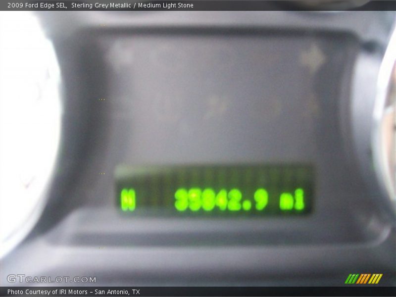 Sterling Grey Metallic / Medium Light Stone 2009 Ford Edge SEL
