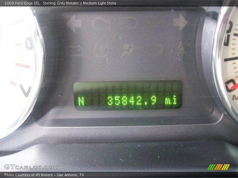 Sterling Grey Metallic / Medium Light Stone 2009 Ford Edge SEL