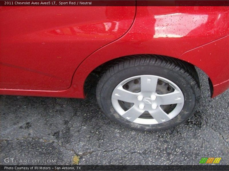 Sport Red / Neutral 2011 Chevrolet Aveo Aveo5 LT