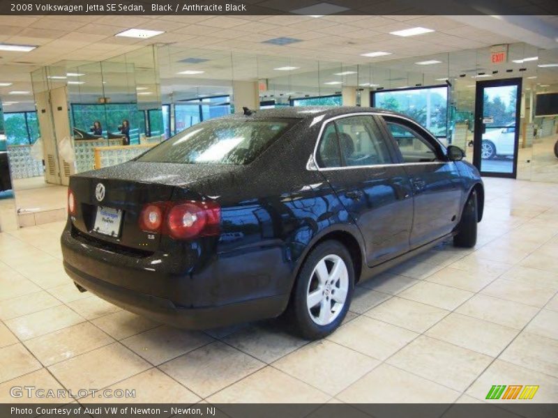 Black / Anthracite Black 2008 Volkswagen Jetta SE Sedan