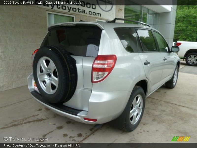 Classic Silver Metallic / Ash 2012 Toyota RAV4 I4 4WD