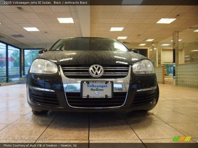 Black / Anthracite Black 2008 Volkswagen Jetta SE Sedan