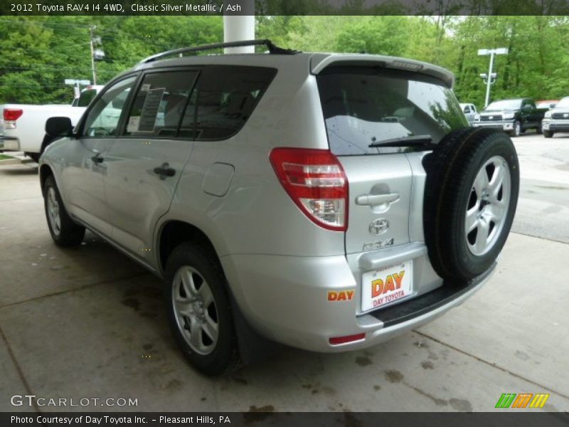 Classic Silver Metallic / Ash 2012 Toyota RAV4 I4 4WD