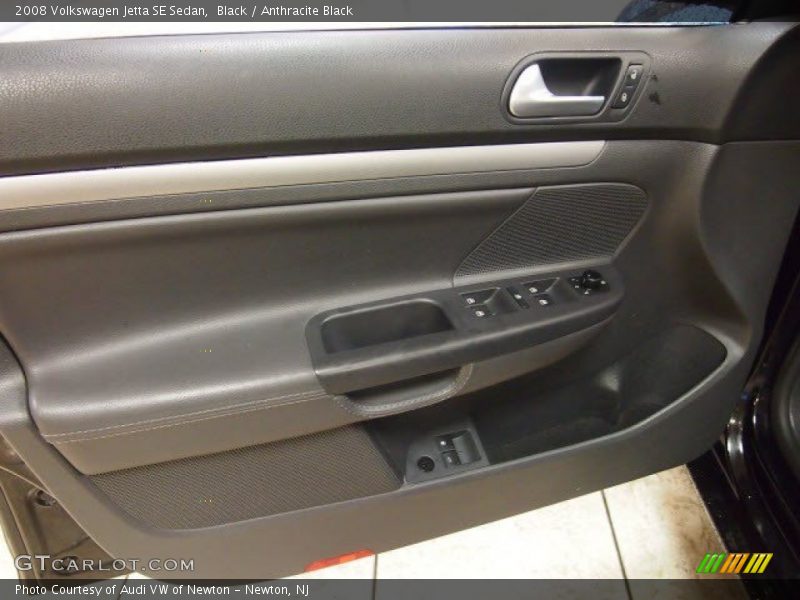 Black / Anthracite Black 2008 Volkswagen Jetta SE Sedan