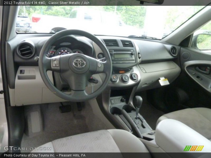 Classic Silver Metallic / Ash 2012 Toyota RAV4 I4 4WD