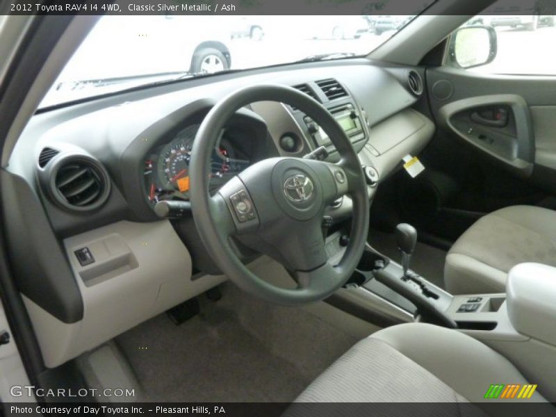 Classic Silver Metallic / Ash 2012 Toyota RAV4 I4 4WD