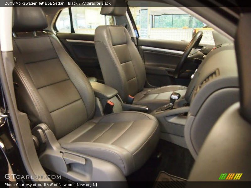 Black / Anthracite Black 2008 Volkswagen Jetta SE Sedan